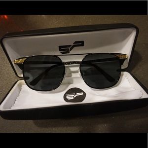 Spitfire | Black Flat Lens Shades